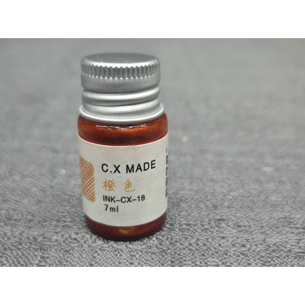 C.X Made Orange Fountain‎ Pen Ink 7ml INK-CX-18 Calligraphy Writing Ink